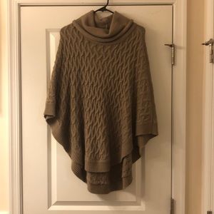 Sweater poncho